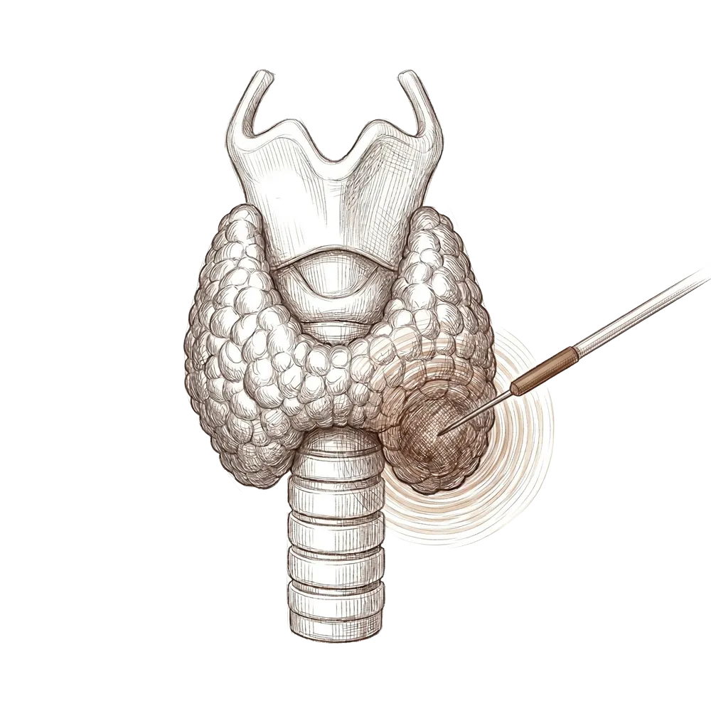 땡큐서울의원_고주파 절제술 갑상선 일러스트